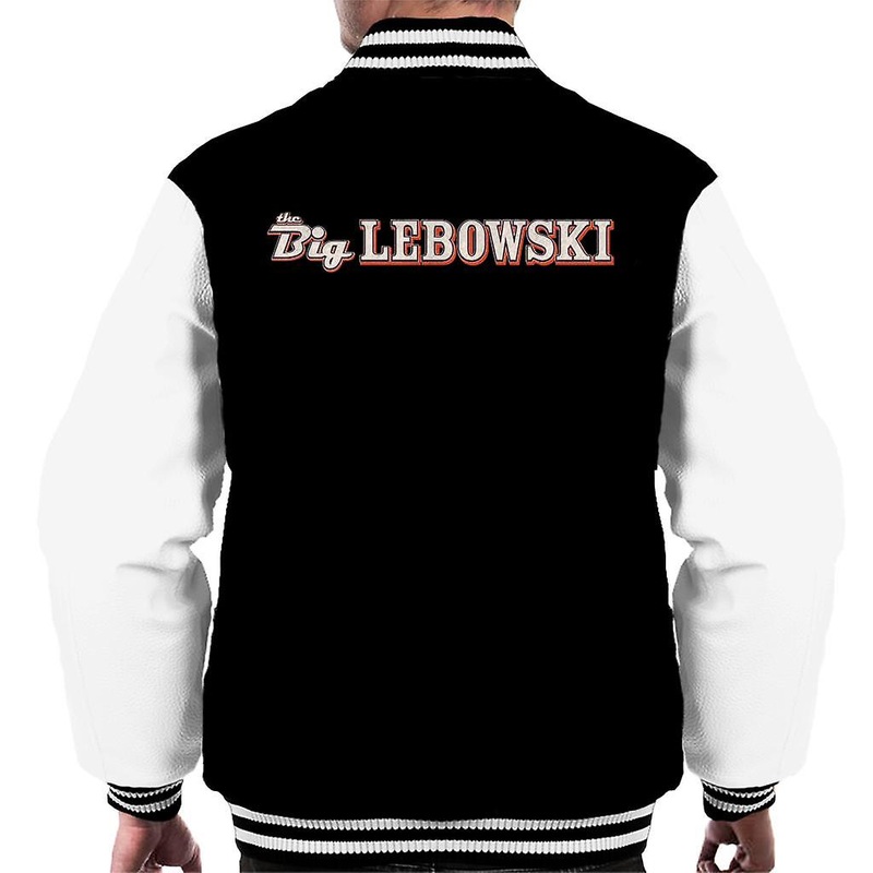 The Big Lebowski Text Logo Men’s Varsity Jacket