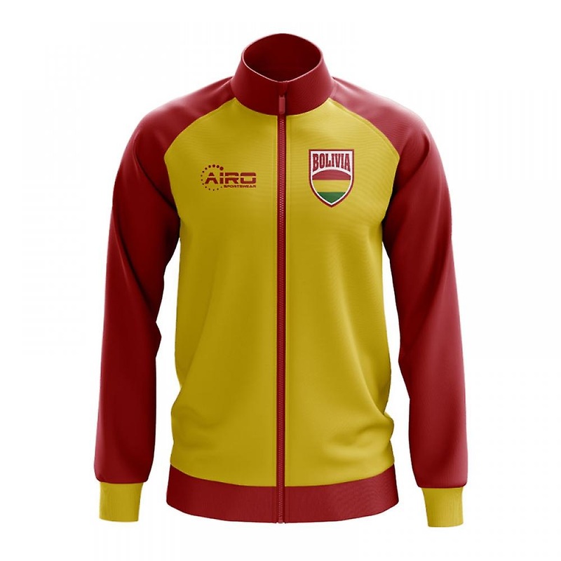Bolivia Concept Football Track Jacket (Yellow) – Kids
