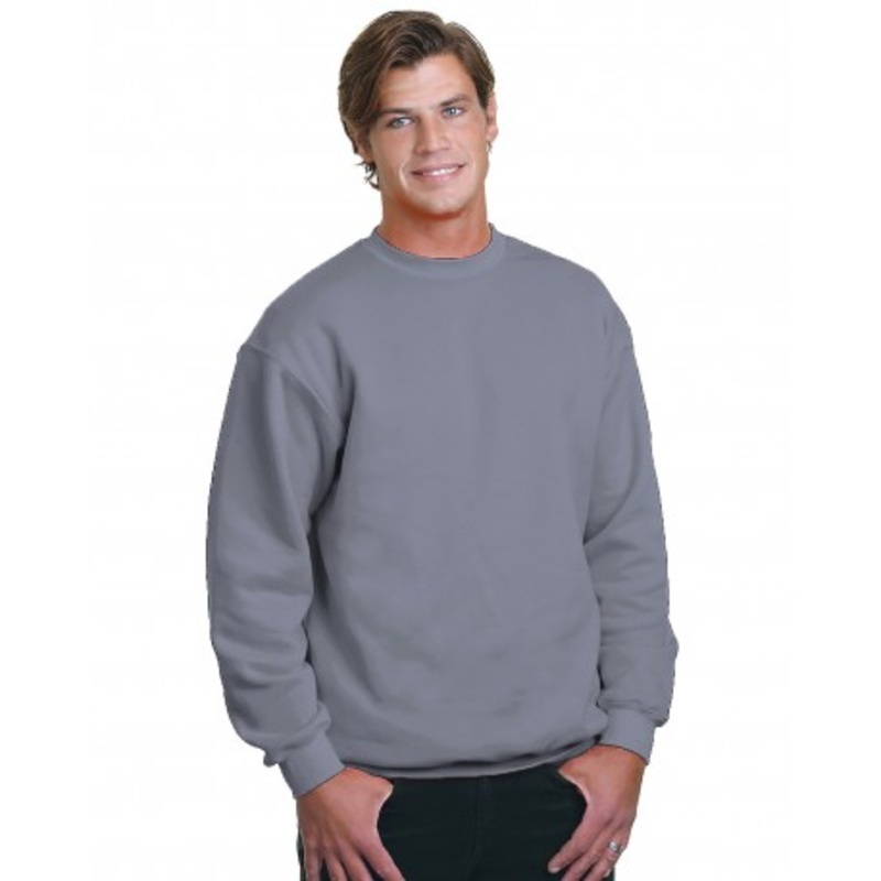 Bayside 2105BA Unisex Union Made Crewneck Sweatshirt | Bayside 2105BA