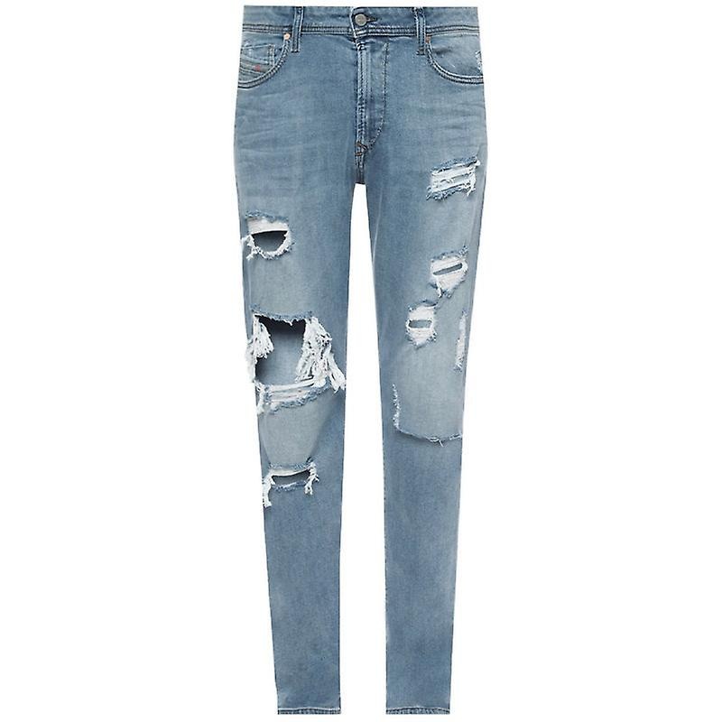 Diesel Deepzip 084nu Mens Jeans Denim Stretch Slim Carrot Fi