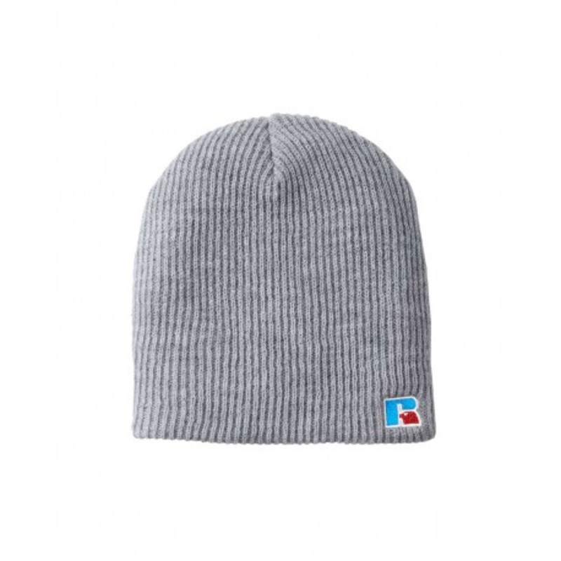 Russell Athletic UB89UHB Core R Patch Beanie | Russell Athletic UB89UHB