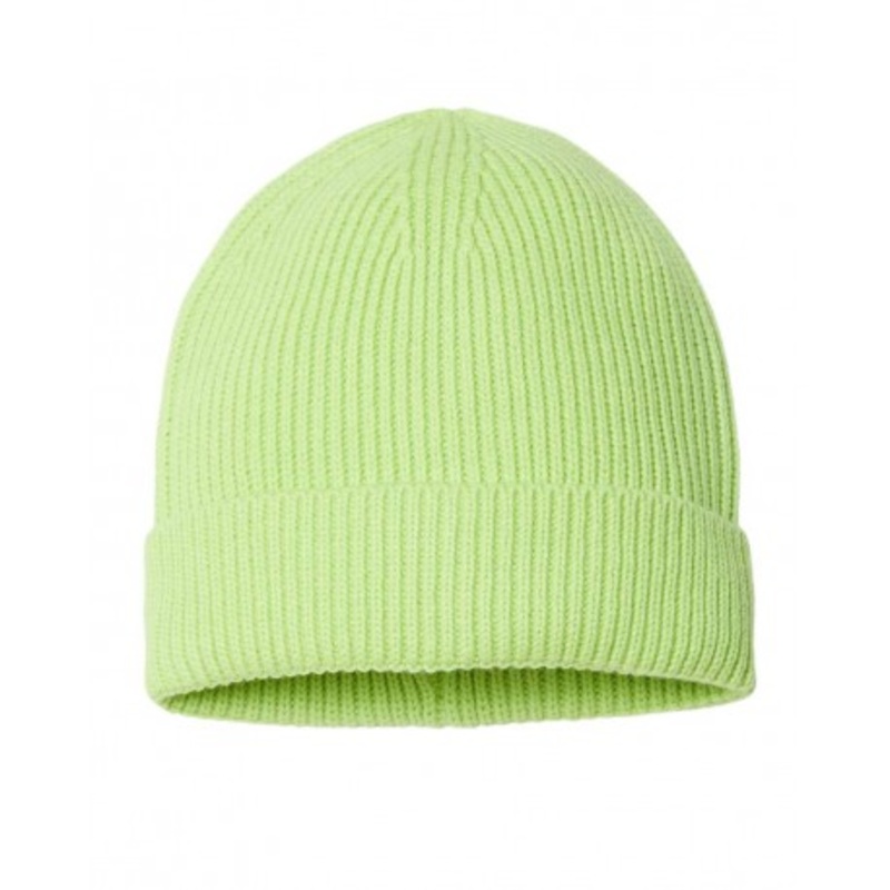 Atlantis Headwear ANDY Sustainable Fine Rib Cuffed Beanie | Atlantis Headwear ANDY