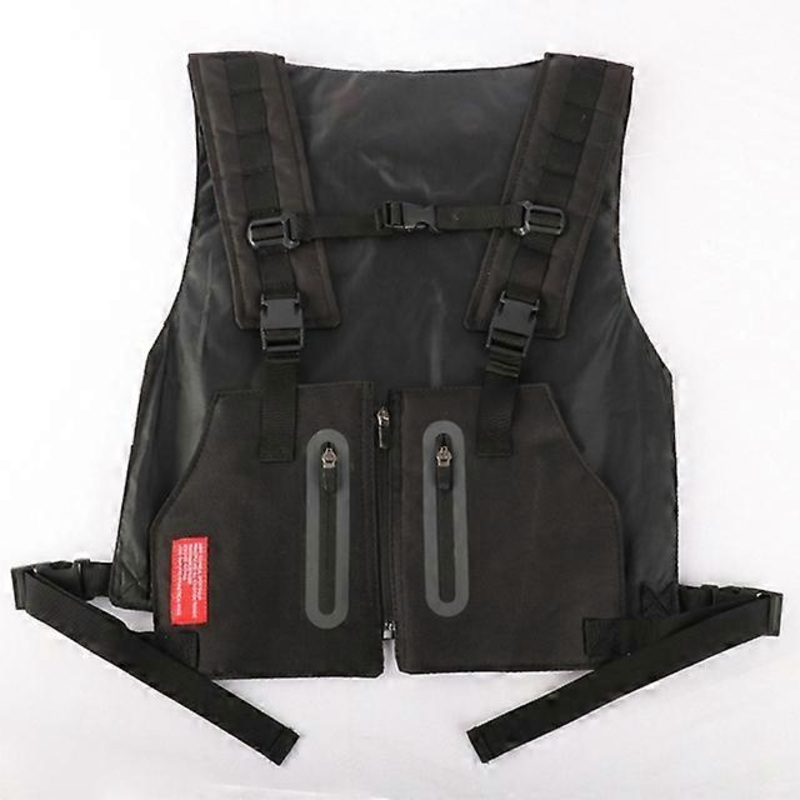 Wear Reflective Men Tactical Vest Hunting Vest CS Waistcoat Protective Modular Security Vest for Outdoor Sports Riding