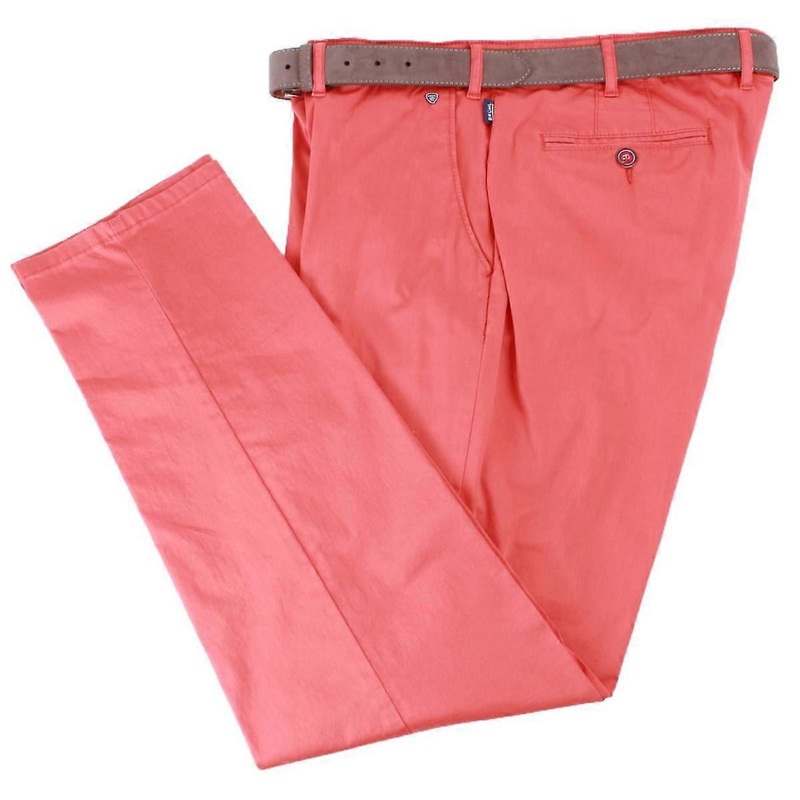 BRUHL London GB Pima Cotton Chinos – Terracota Red