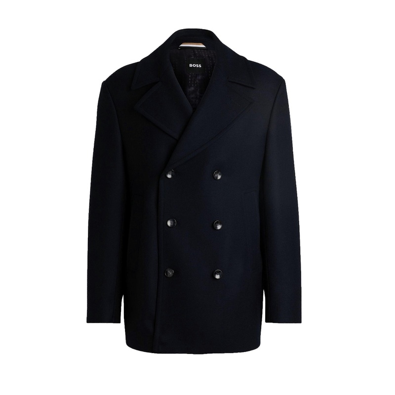 Boss H-clay-peacoat-244 Dark Blue