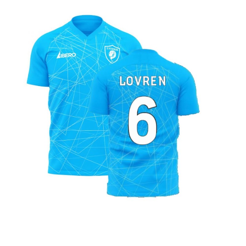 Zenit 2025-2026 Home Concept Football Kit (Libero) (LOVREN 6)
