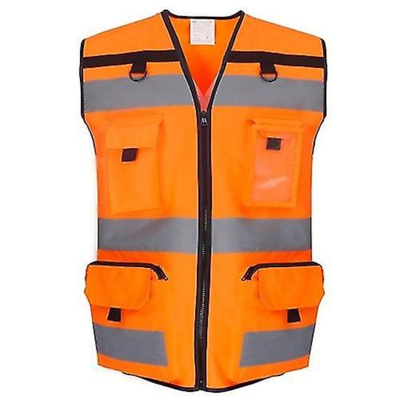 Yoko Unisex Adult Ripstop Hi-Vis Tool Vest