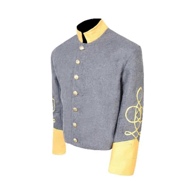 Civil War Confederate Cavalry Captain’s Shell Jacket
