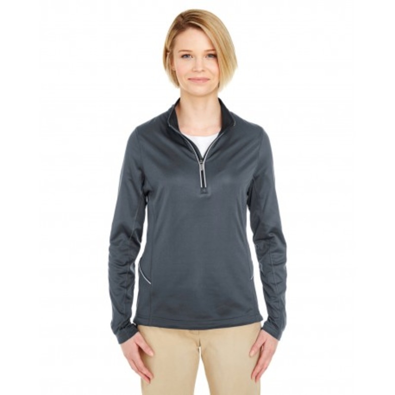 UltraClub 8230L Ladies’ Cool & Dry Sport Quarter-Zip Pullover | UltraClub 8230L