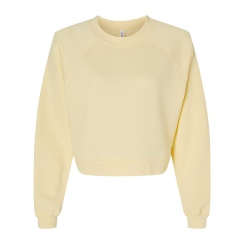 BELLA + CANVAS 7505 Women’s Raglan Pullover Fleece | Bella + Canvas 7505