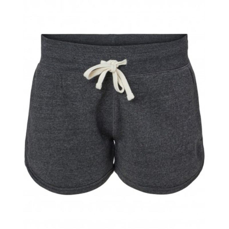 J America 8856JA Ladies Triblend Fleece Short | J. America 8856JA