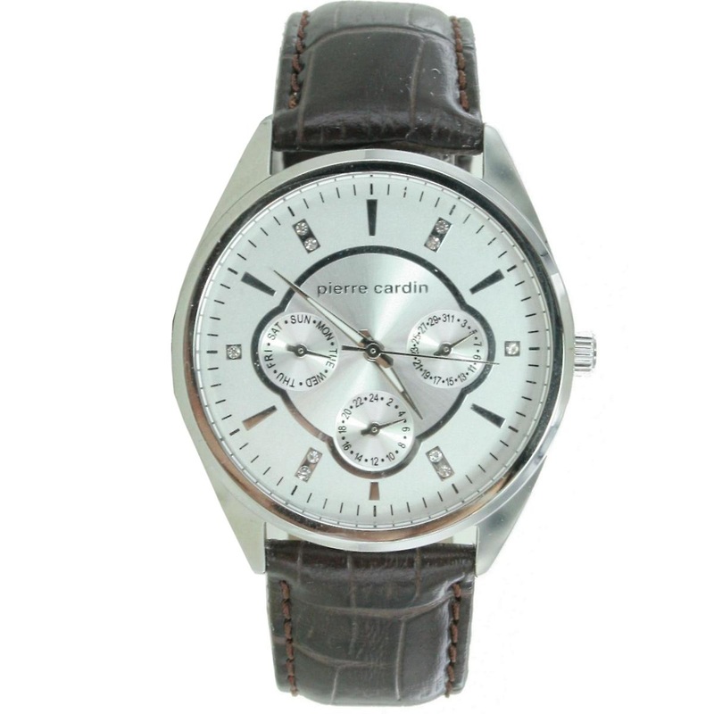 Pierre Cardin ladies watch wristwatch Bayan leather PC107182F02