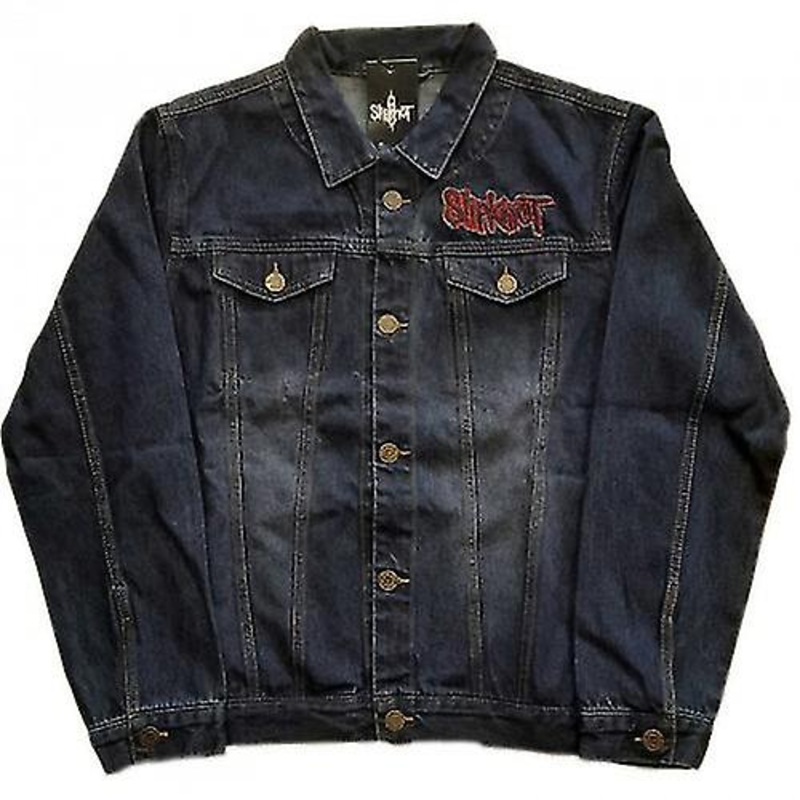 Slipknot Unisex Adult Tribal Logo Denim Jacket