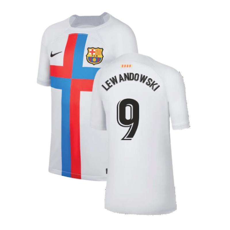 2022-2023 Barcelona Third Shirt (Kids) (LEWANDOWSKI 9)