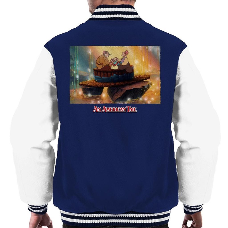 An American Tail Mousekewitz Family Men’s Varsity Jacket
