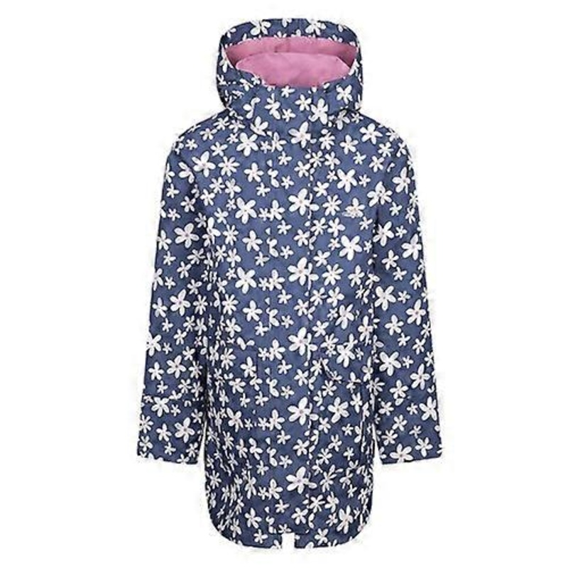 Trespass Girls Primdrop Waterproof Hooded Raincoat