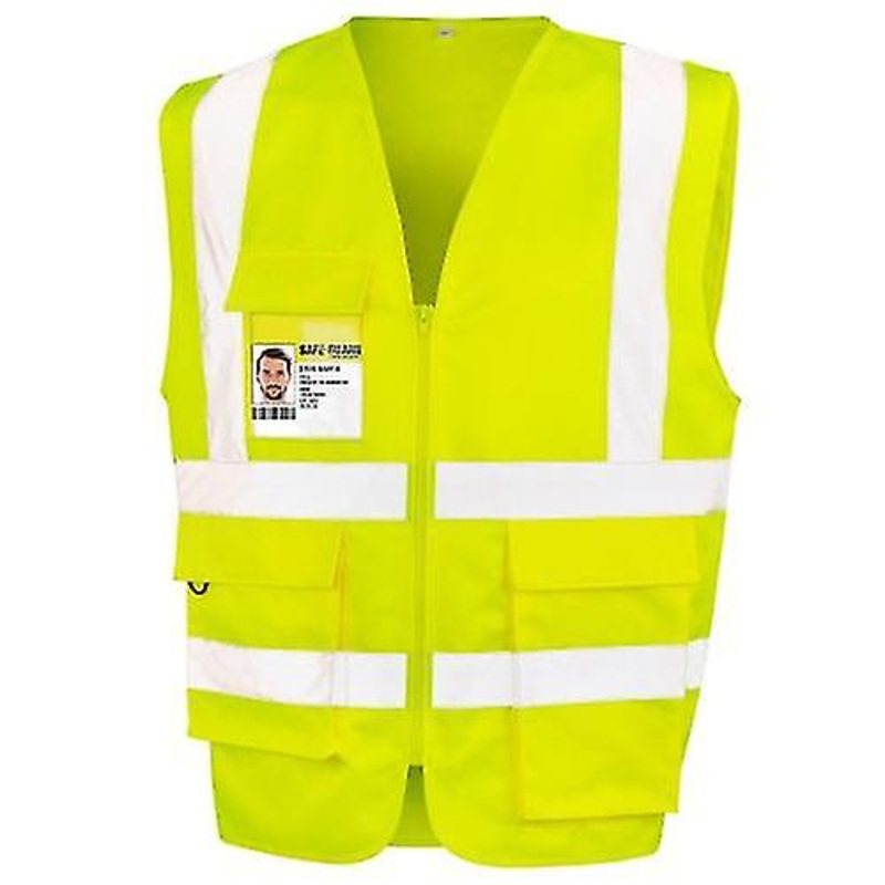 WORK-GUARD by Result Unisex Adult Heavy Duty Security Vest