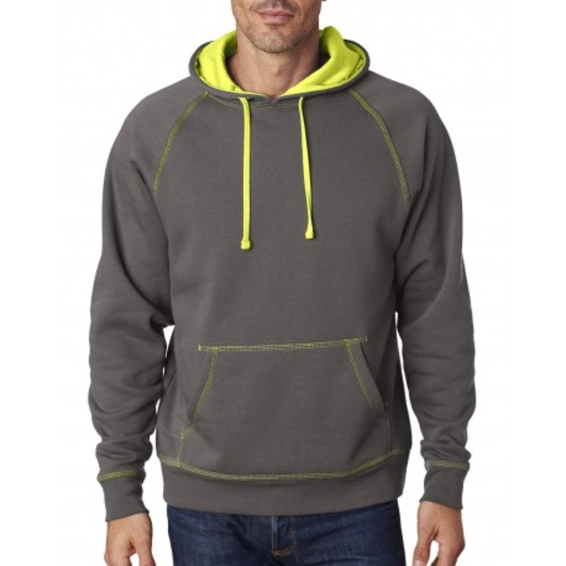 J America JA8883 Adult Shadow Fleece Pullover Hood | J. America JA8883