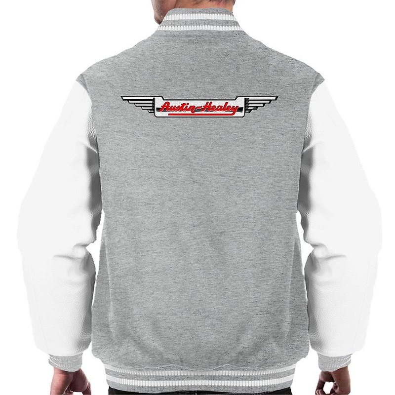 Austin Healey Logo British Motor Heritage Men’s Varsity Jacket