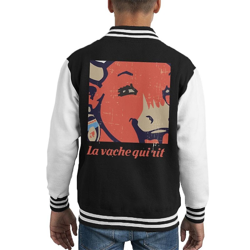 The Laughing Cow La Vache Qui Rit Close Up Kid’s Varsity Jacket