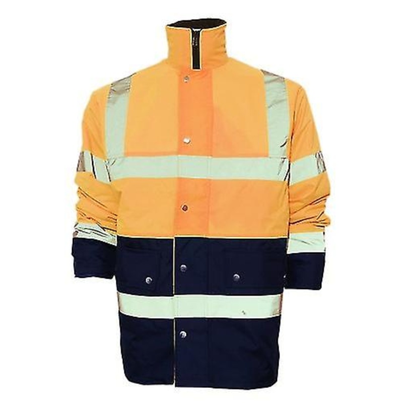 Yoko Unisex Hi-Vis 2 Band Two Tone Jacket