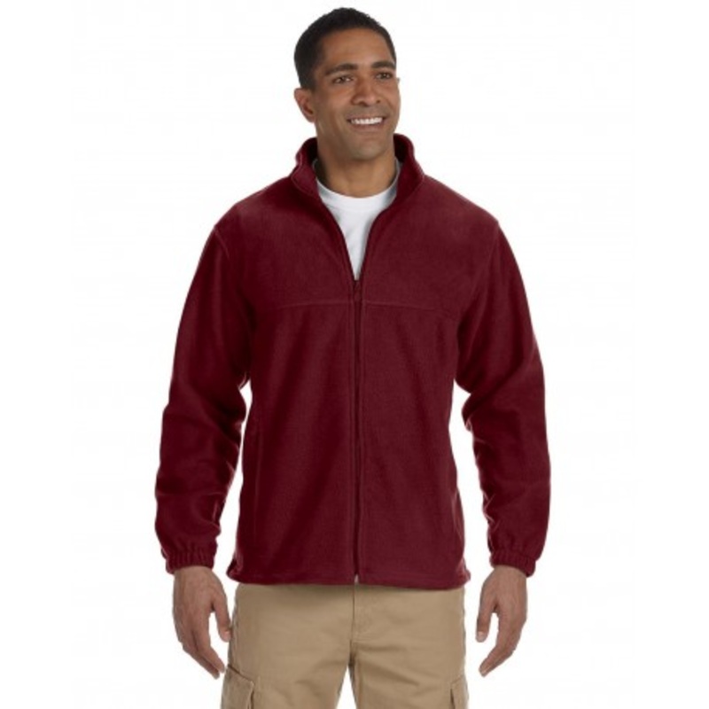 Harriton M990 Men’s 8 Oz. Full-Zip Fleece | Harriton M990