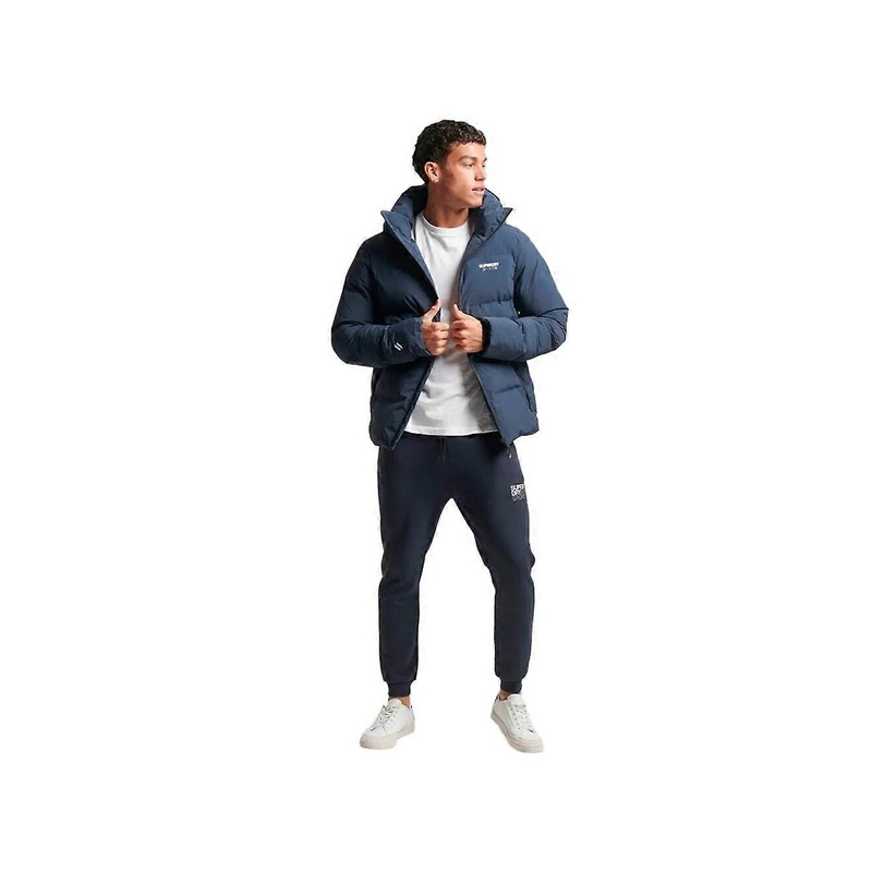 Superdry Sqare cult Down Jacket Men Blue