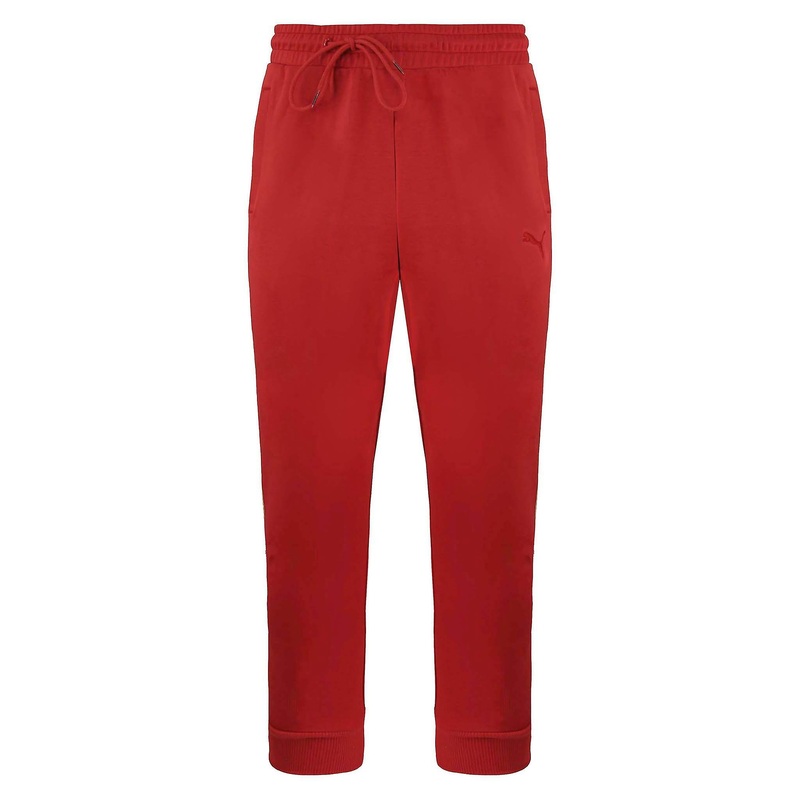 Puma x Michael Lau Stretch Waist Red Womens Taping Track Pants 530366 22