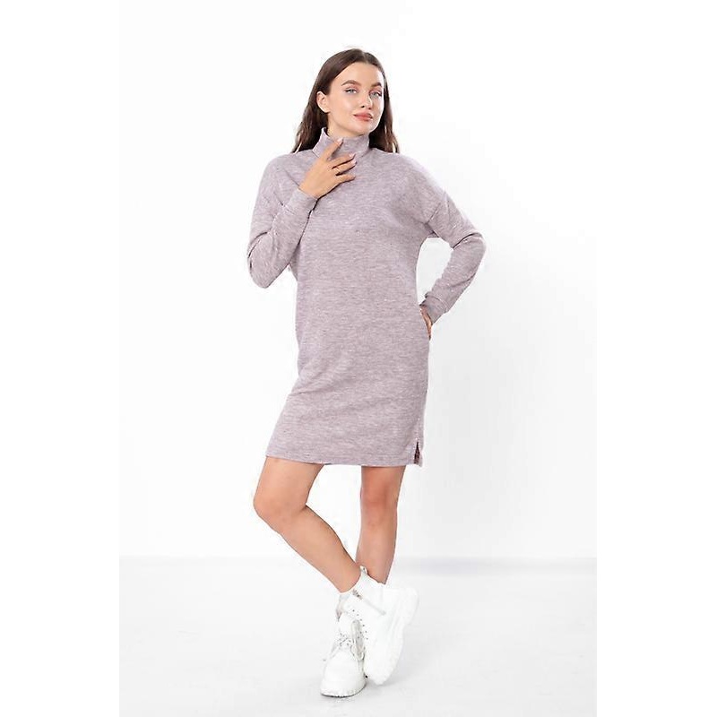 Womens Angora Knit Dress  Soft, Warm & Cozy, Demi-season,  HC 8163-112