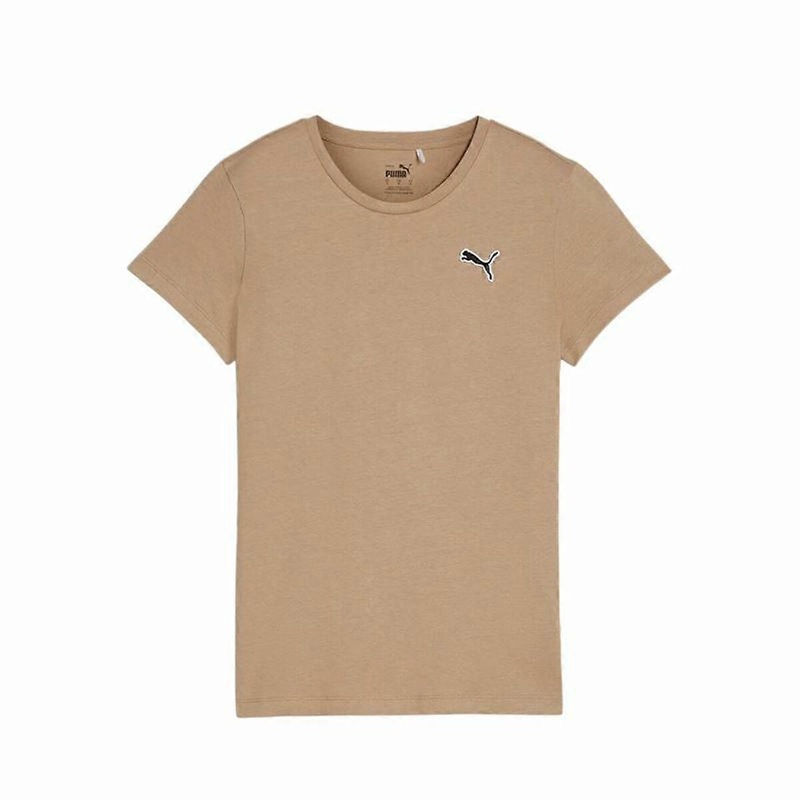 Womens Short Sleeve T-Shirt Puma Better Essentials Beige