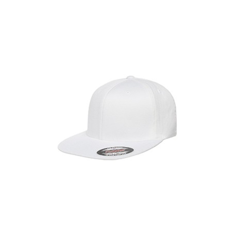 Flexfit 6297F Adult Wooly Twill Pro Baseball On-Field Shape Cap With Flat Bill | Flexfit 6297F