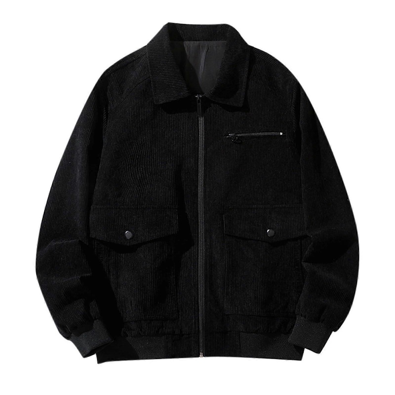 Winter Coat Men’s Long Warm Thick Parka Transition Jacket A2 black 3XL