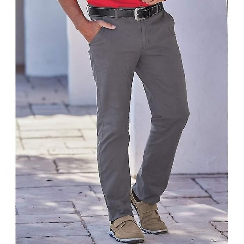 Atlas For Men Mens Straight Leg Chinos