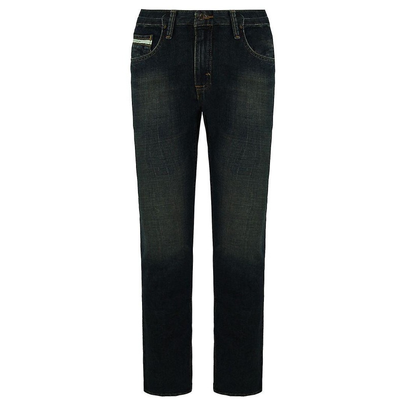 Vans Skinny Fit Low Rise Bottoms Dark Blue Mens Jeans 0K4DFUH VINAGE BLUE