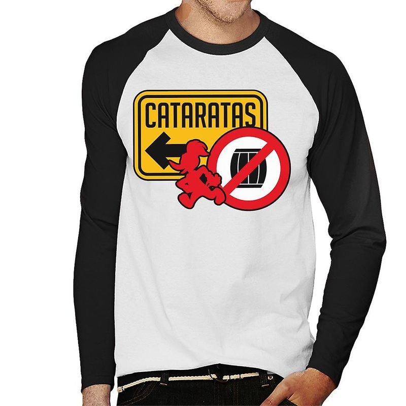 Woody Woodpecker Cataratas Men’s Baseball Long Sleeved T-Shirt