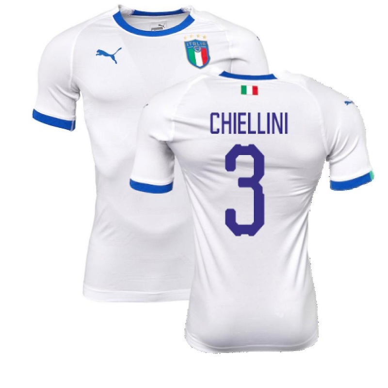 2018-2019 Italy Away evoKIT Away Shirt (Chiellini 3)