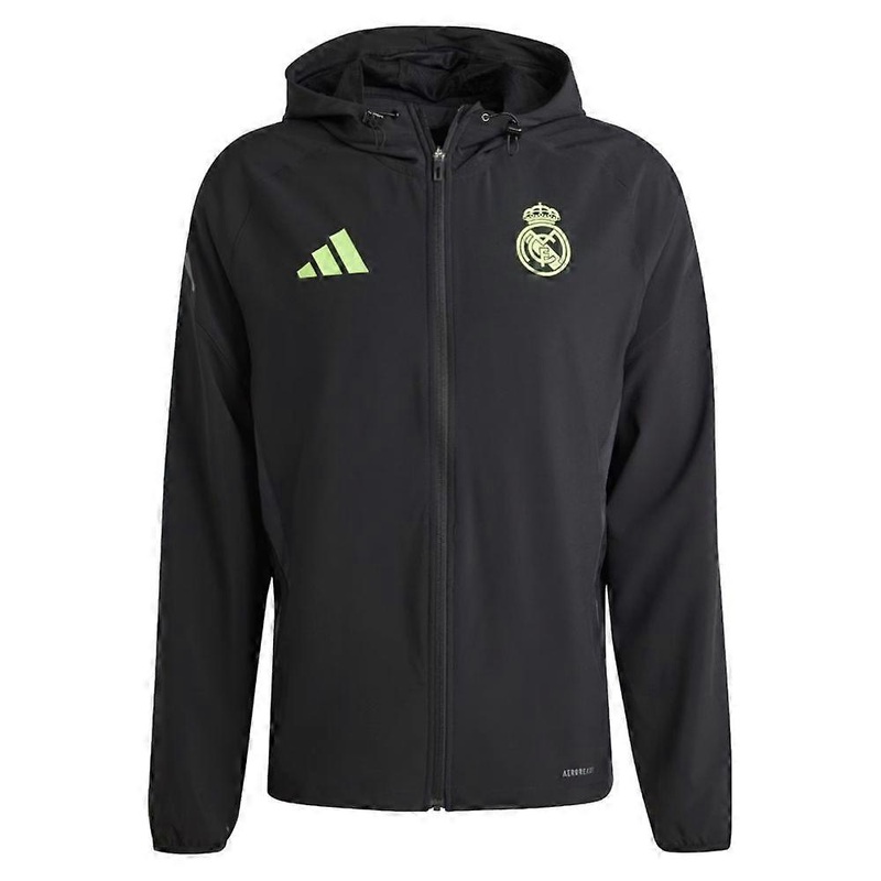 2025-2026 Real Madrid Pro Vis Tech Jacket (Black)