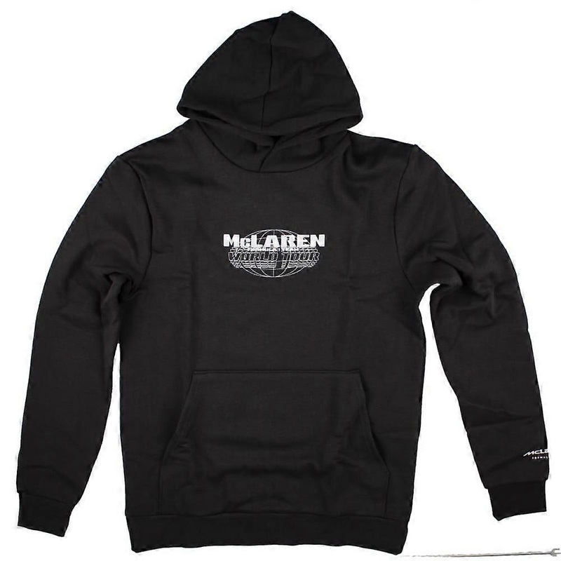 2025 McLaren F1 Unisex World Tour Graphic Hoodie – Phantom
