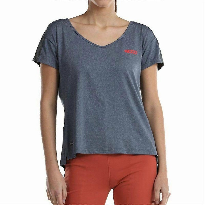 Womens Short Sleeve T-Shirt +8000 Novar  Grey Moutain
