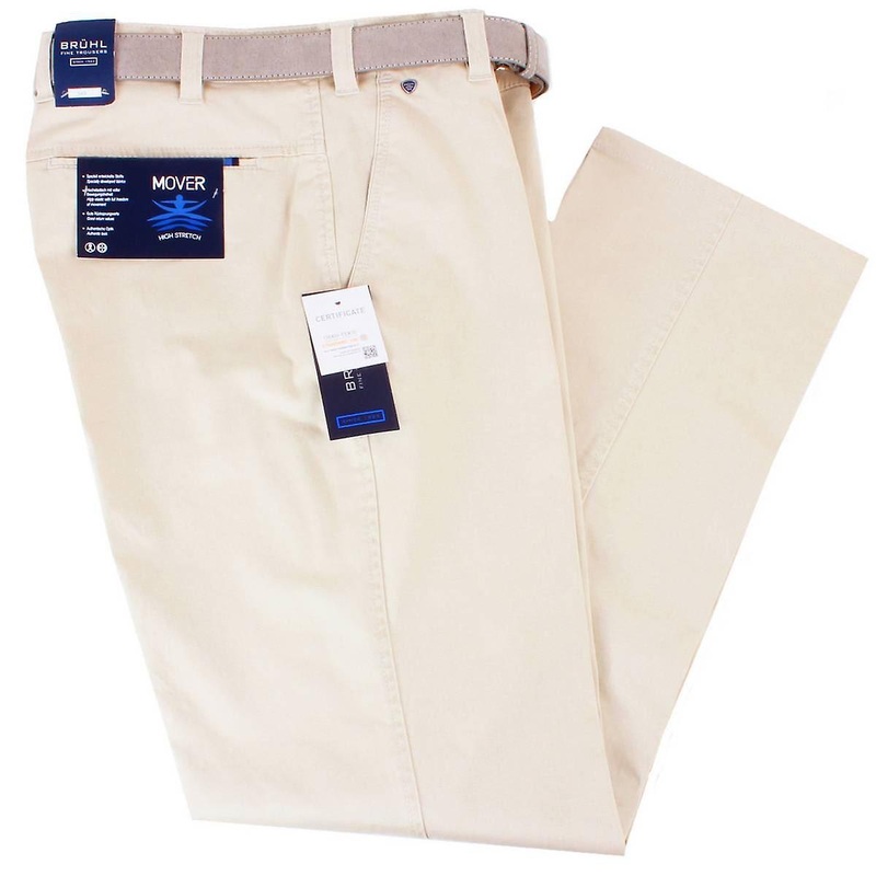 BRUHL Catania B Mover Chinos – Sand Beige