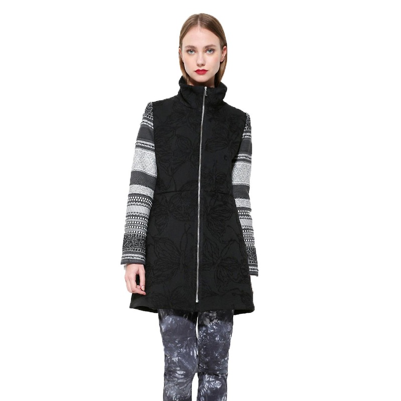 Desigual Women’s Black Moon Coat