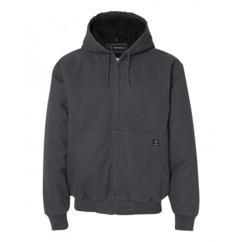 DRI DUCK 5020T Cheyenne Boulder Cloth Hooded Jacket with Tricot Quilt Lining Tall Sizes | Dri Duck 5020T