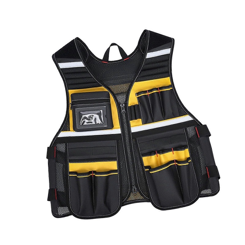 Electrician Tool Vest Construction Tool Vest Adjustable Men’s Workwear