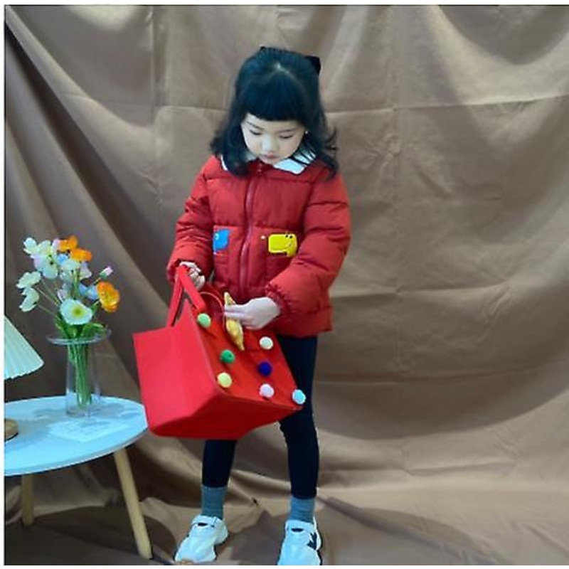 Children’s Clothing 2023 New Arrival Children’s Down Padded Jacket Boys And Girls Printed Jacket Children’s Big Pocket Stand Collar Jacket