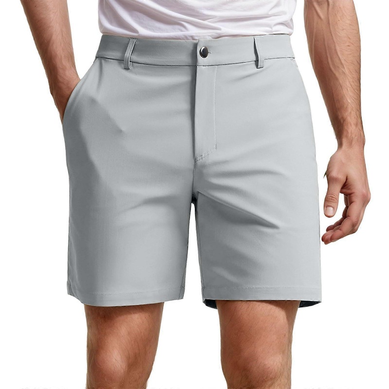 Waterproof Pants 7 Shorts Stretch Dress Work For Men With 4 Pockets Men’s Side Pockets Gy1 XL