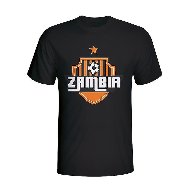 Zambia Country Logo T-shirt (black)