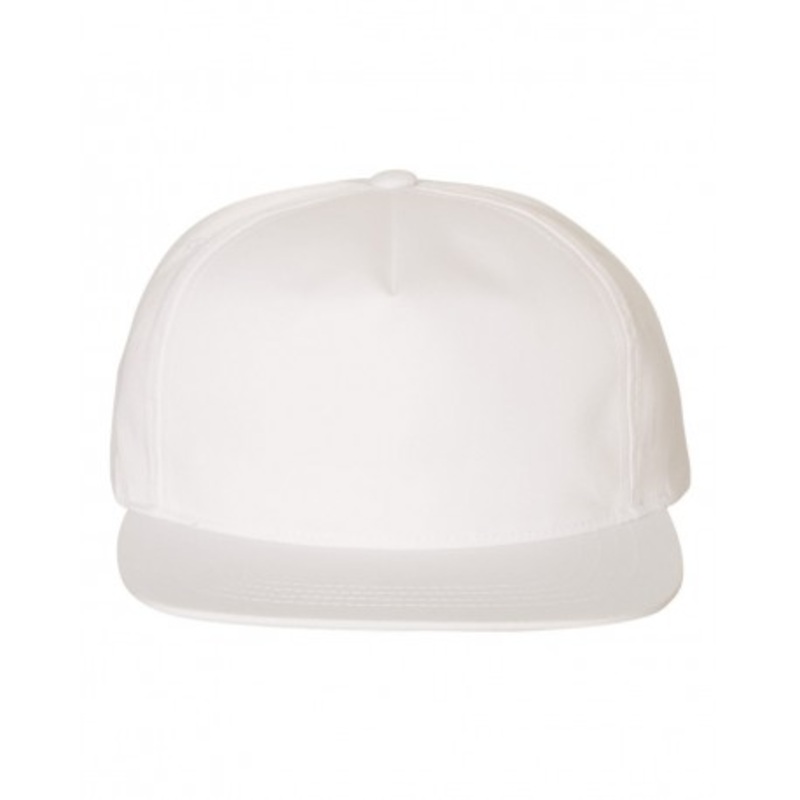YP Classics 6502 Lightly-Structured Five-Panel Snapback Cap | YP Classics 6502
