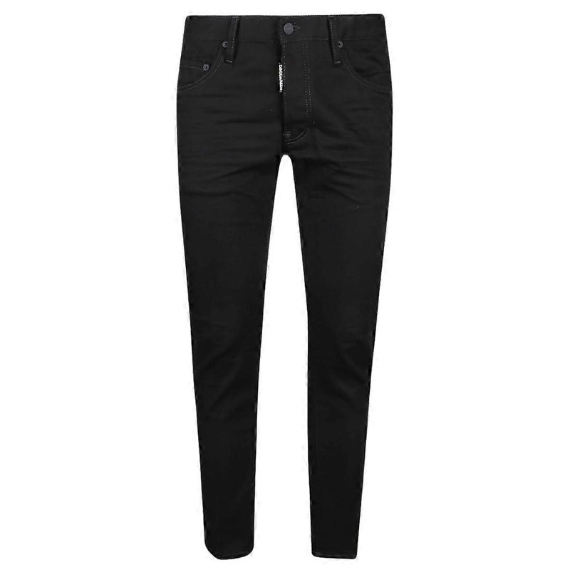Dsquared2 Skater Jean Plain Black Jeans
