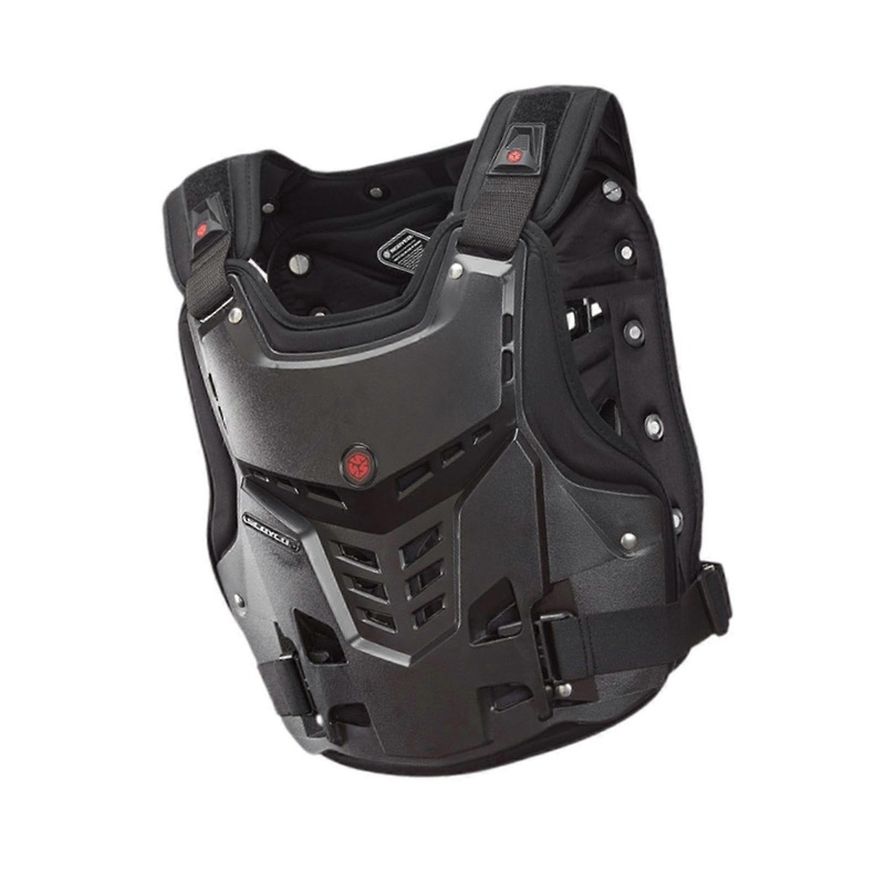 Motorcycle Protection Vest for Men Adjustable Design Black XL – Breathable Material, Lightweight, Stylish Fit