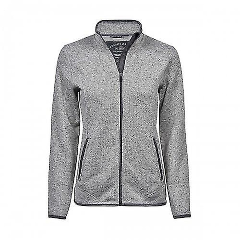 Tee Jays Womens/Ladies Knitted Outdoor Fleece Jacket